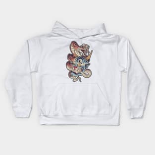 TIGER SNAKES Kids Hoodie